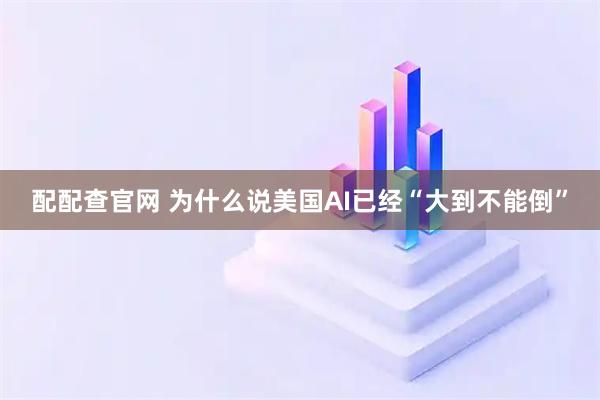 配配查官网 为什么说美国AI已经“大到不能倒”